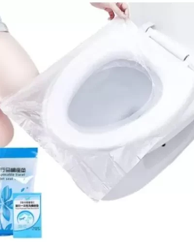 Hijyenik Tek Kullanımlık Klozet Kapağı Poşeti 50 Adet