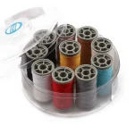 Zümrüt No:120 , 100 Polyester Dikiş Ipliği Kaliteli 10 Adet Farklı Makara Ip -13073