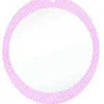 Hasır Oval Ayna 31x28 -1293