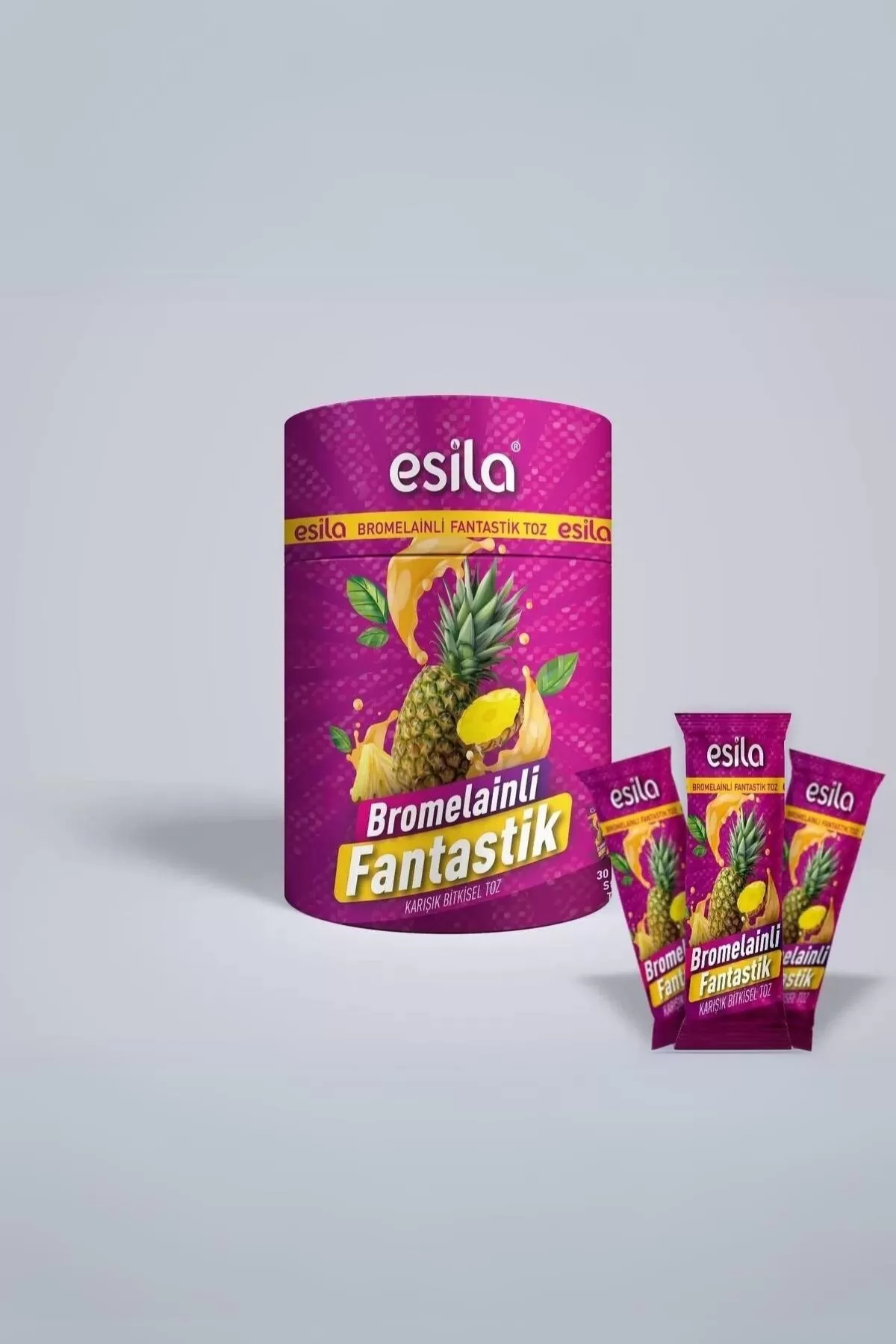 Fantastik 30lu Stick Bromelainli Bitkisel Toz Çay