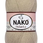1 Adet Pırlanta Amigurumi El Örgü İpi Yünü Bej 6742