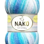 1 Adet Elit Baby Mini Batik Bebe El Örgü İpi Okyanus 32455