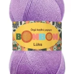 1 Adet Lüks Patik İpi Yünü Lila 98275