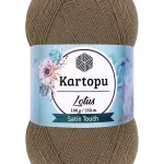 1 Adet Lotus Bikini Büstiyer Bluz Örgü İpi K833 Vizon