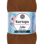 1 Adet Lotus Bikini Büstiyer Bluz Örgü İpi K840 Koyu Hardal