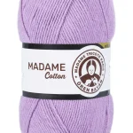 1 Adet Madame Cotton El Örgü İpi Yünü 100 Gr 023 Lila