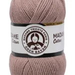 1 Adet Madame Cotton El Örgü İpi Yünü 100 Gr 057 Açık Kahve