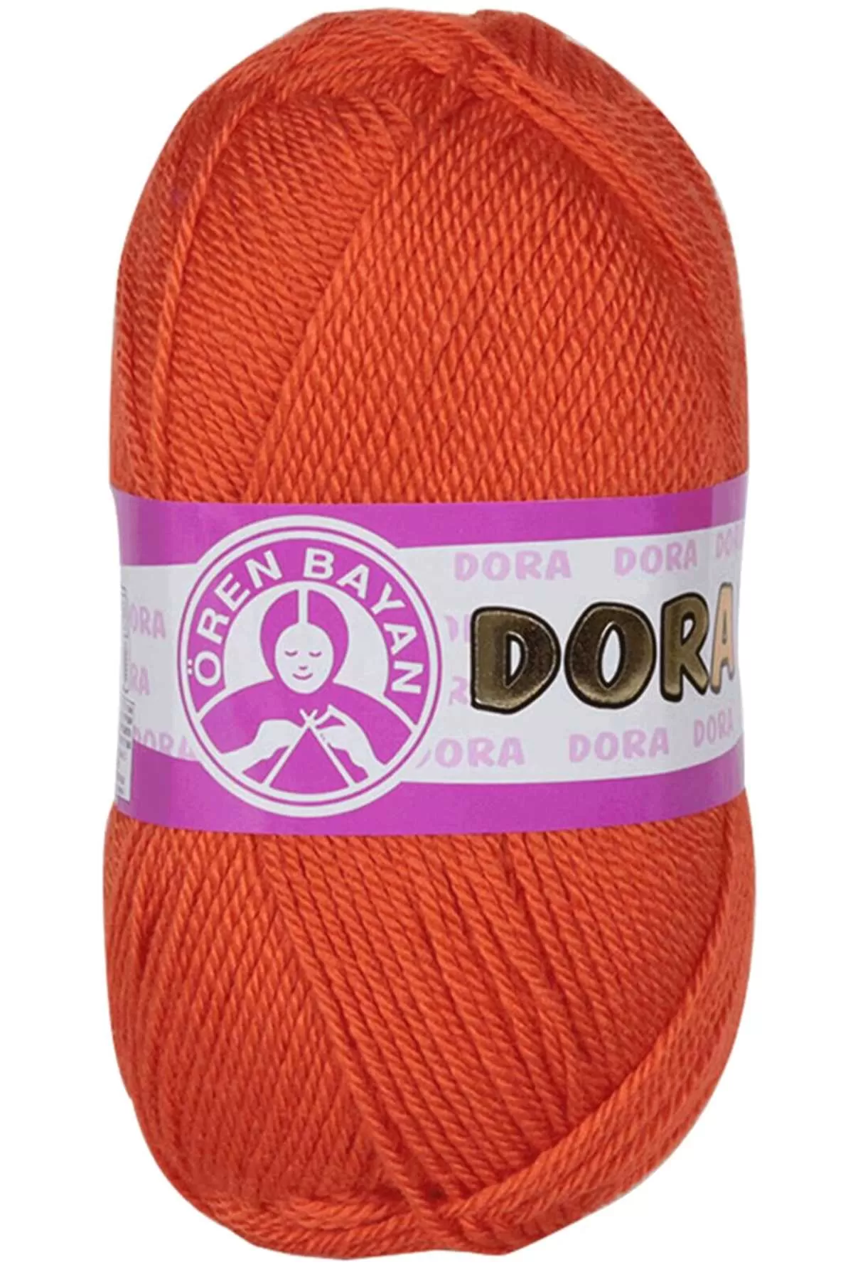 1 Adet Dora El Örgü İpi Yünü 100 Gr 031 Turuncu