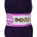 1 Adet Dora El Örgü İpi Yünü 100 Gr 060 Koyu Mor