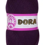 1 Adet Dora El Örgü İpi Yünü 100 Gr 061 Mürdüm