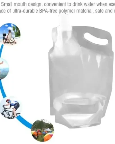 Plastik Kapaklı Su Torbası 1 Litre
